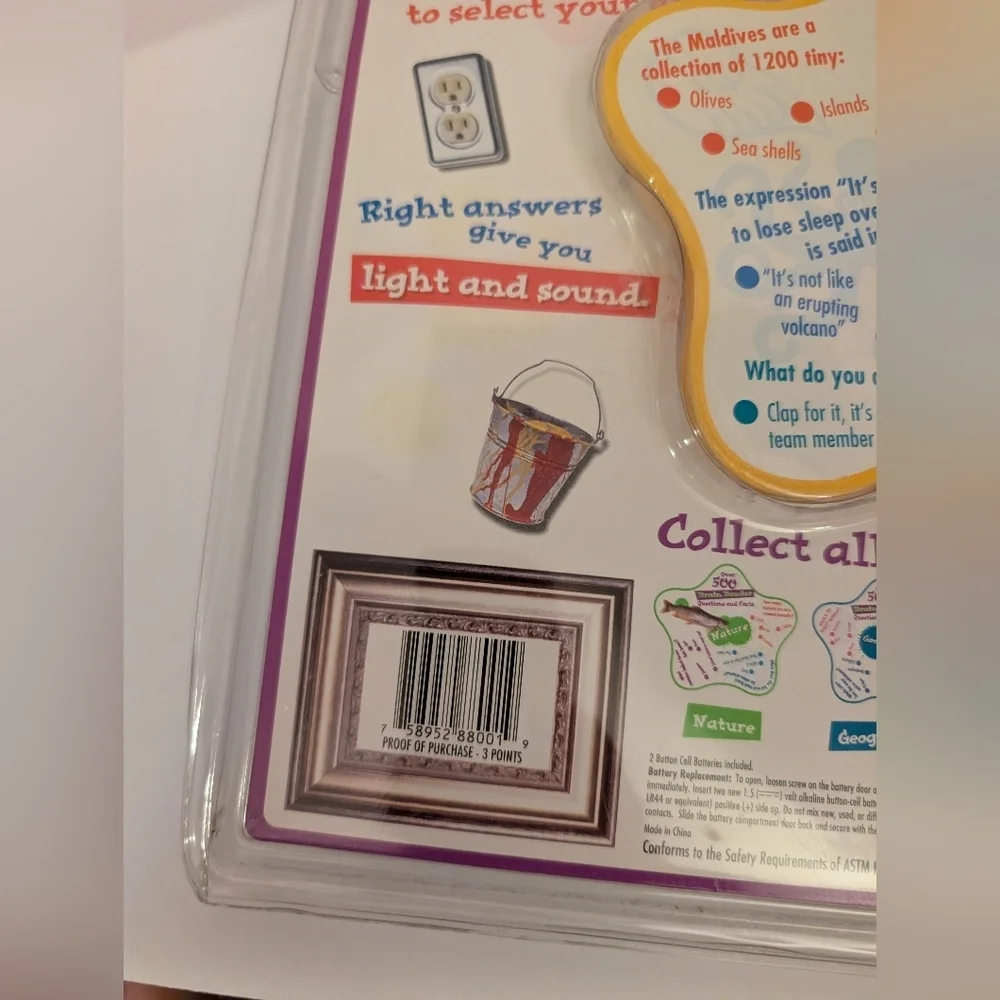 Vintage 1995 Nickelodeon Brain Bender Trivia - Still In Original Packaging